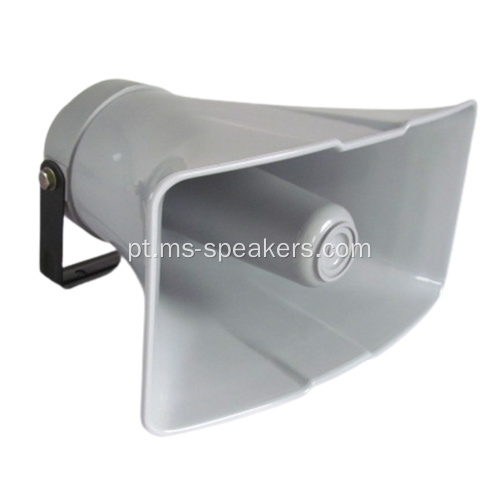Alto -falante de chifre de plástico de 25W ABS para aplicação ao ar livre